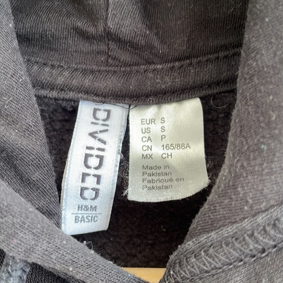 HM Divided Black Hoodie - Picture 10 of 10